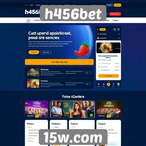 Acessibilidade e design responsivo do site h456bet