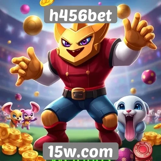 Variedade de jogos disponíveis em h456bet